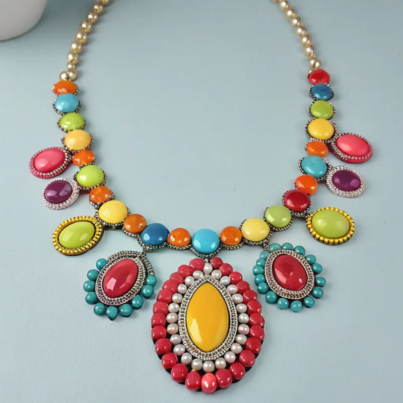 Colorful Statement Necklace